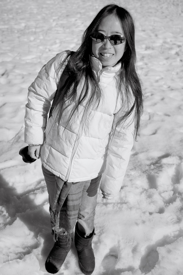 A native girl, Yosemite Valley, California