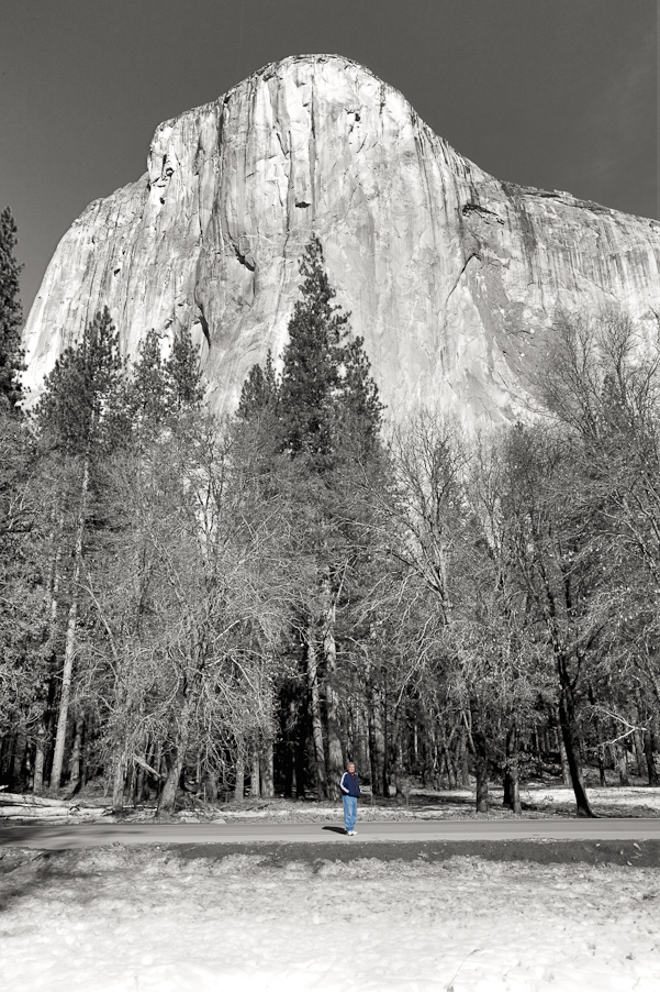 My dad at El Capitan, California