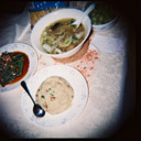 Photos taken with 120 medium format film in a plastic camera made in Russia