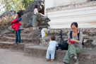 The temple at the top of the mountain in Louangphabang.