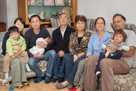 ZhuangZhuang, YiFei, Ah Sheng, Valorie, BaBa, MaMa, Daisy, Brian and me.