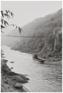 Ships going up the ChiShui river, along the route of the Long March