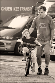 Katharine - Nov 2009 / The day Katharine learned to ride a bike