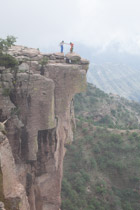 Barrancas Del Cobre / Gustavo, Daisy and Valorie walking in the hills