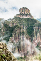 Barrancas Del Cobre / trails go more up and down than across this terrain