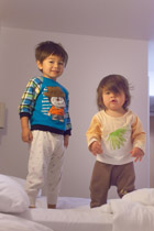 London / no jumping on the bed