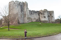 Wales —  not the fish / Cardiff Castle  It sells Ice Cream in freezing weather.