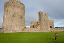 Wales —  not the fish / Pembroke Castle
