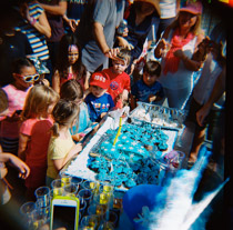 Maia's birthday party, Trio Beach