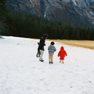 YuLongXueShan where we extended our holiday for a day to find snow and build a man