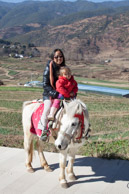 On this day we rode 20km to BaiLong Tan ( white dragon spring ) which is a clear water spring providing fresh water to the ShaXi valley