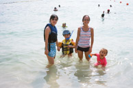YiFei, Zhuang Zhuang, Daisy & Valorie at Half Moon Bay(Kodak Ektar 100)