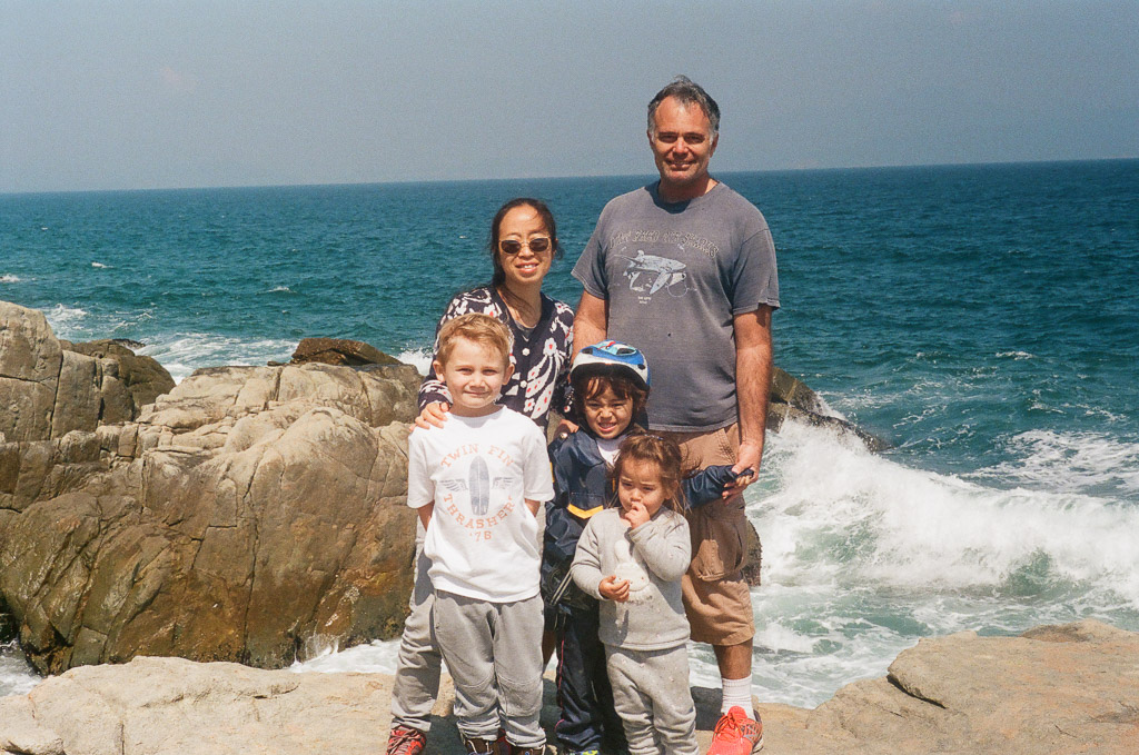 All of us on Tap Mun Island, ( Kodak Portra 800 )