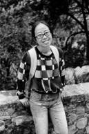 Walking around ShangYao Cun with Nils, Grace and Lili (Burgger BRF 400 Plus)